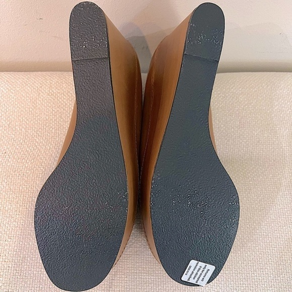 Carven × Robert Clergerie platform wedges brown & black leather - Picture 8 of 9